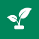 Hydrovertic logo plante